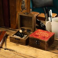 Caja de Madera Pequeña Esmaltada - Petite Secrets