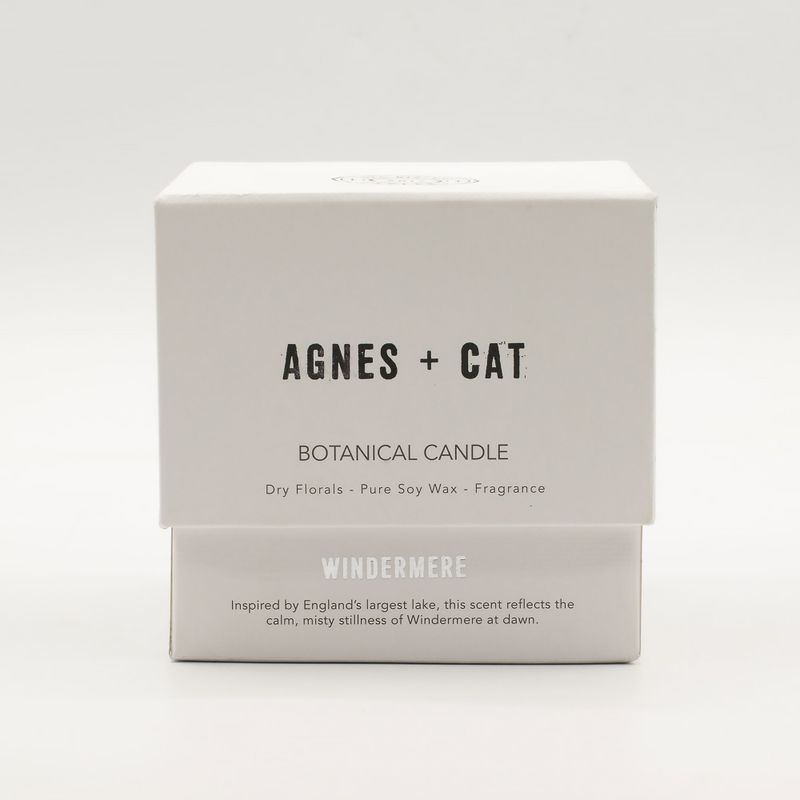 Agnes & Cat Botanical Soy Candle - Still Waters of Windermere