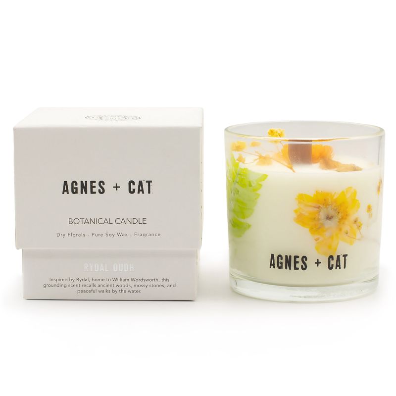 Vela de Soja Botánica Agnes & Cat - Rydal Oudh
