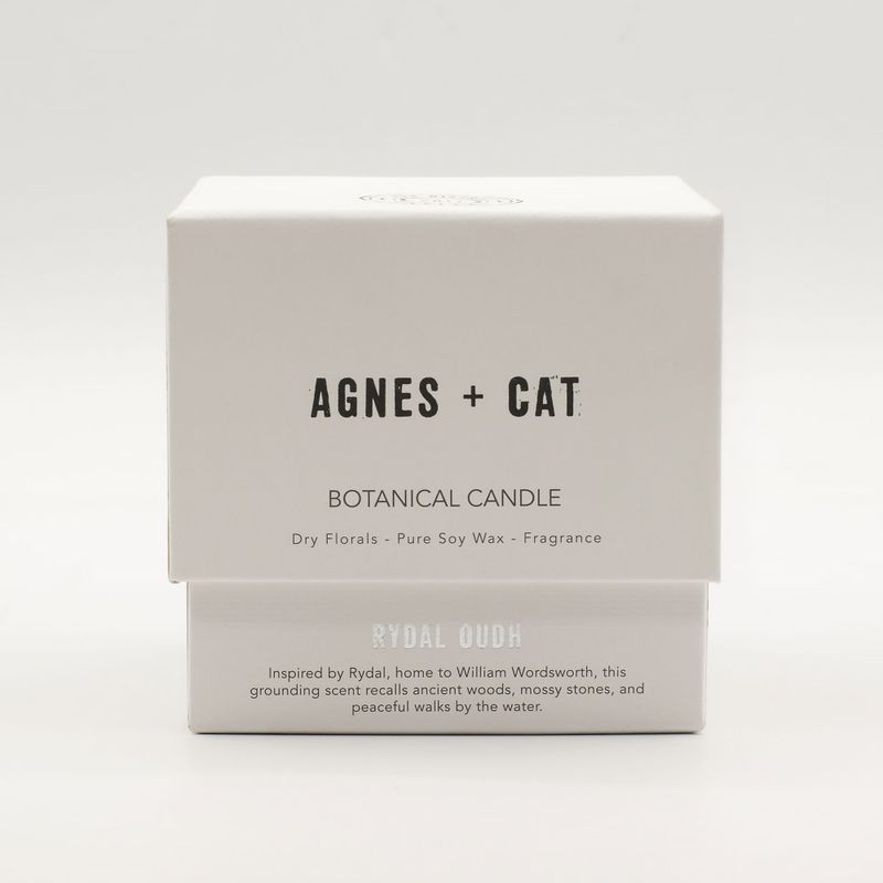 Vela de Soja Botánica Agnes & Cat - Rydal Oudh