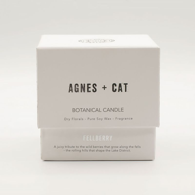 Vela de Soja Botánica Agnes & Cat - Arándano
