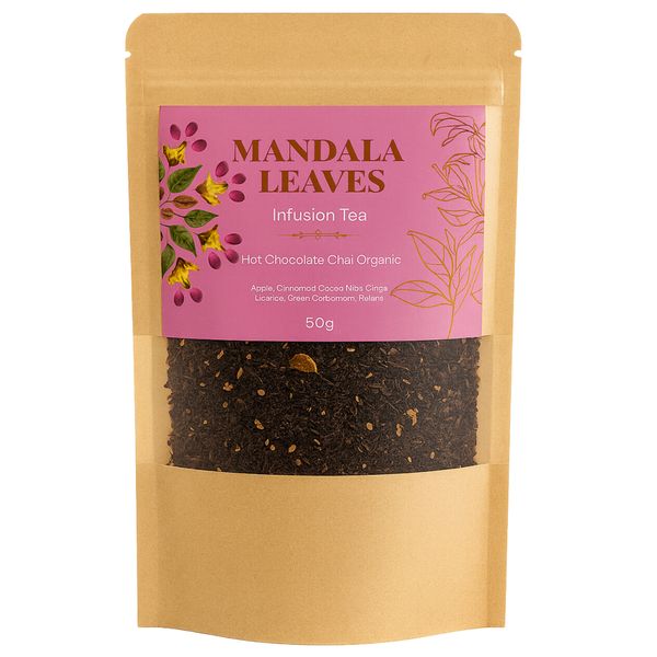 Infusión Mandala Leaves - Chocolate Caliente Chai 50g