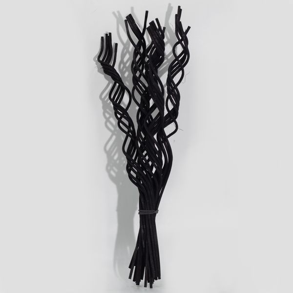 Ramas retorcidas negras - Pack de 3 mm x 28 cm (aprox. 50)