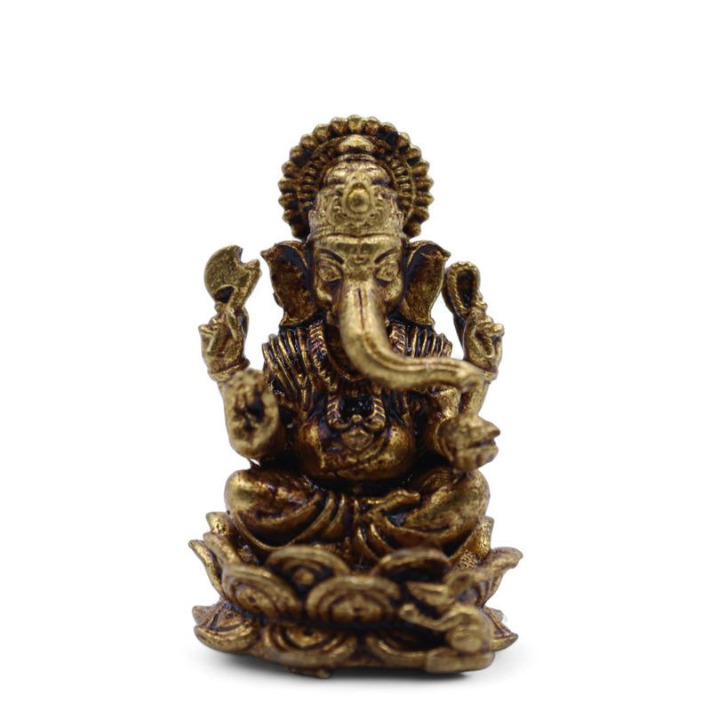 Dioses Miniatura de Latón - Ganesha (12 g),30 mm