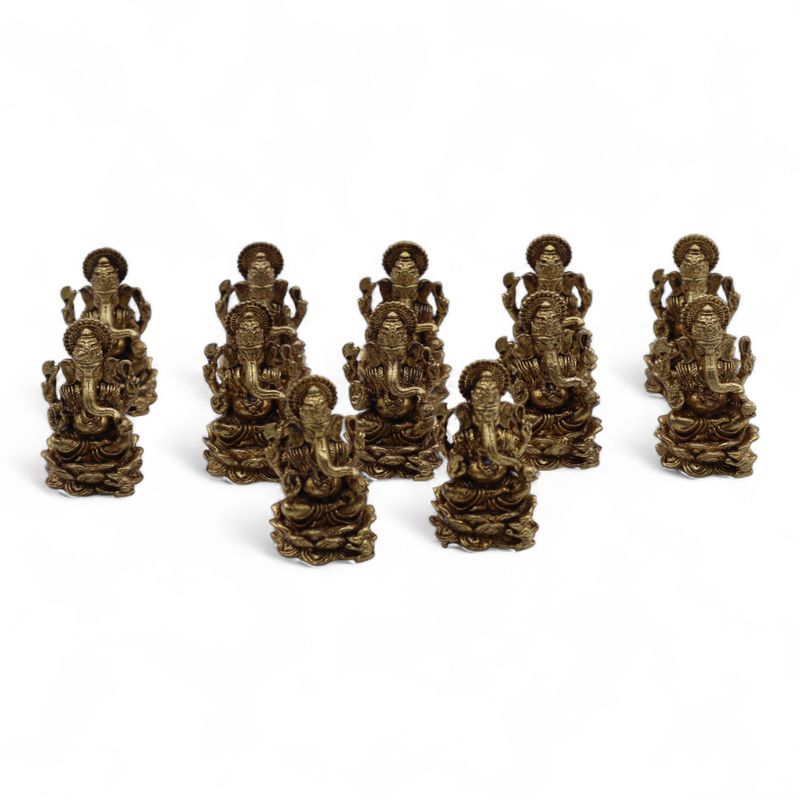Dioses Miniatura de Latón - Ganesha (12 g),30 mm