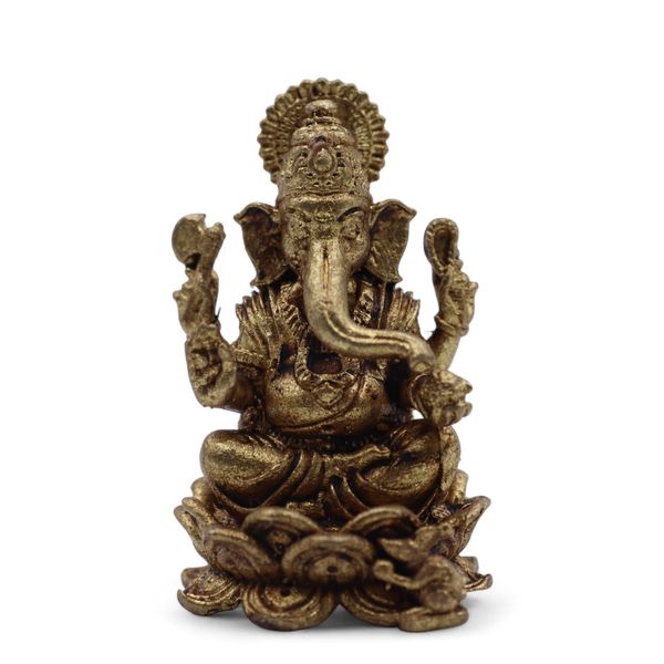 Dioses Miniatura de Latón - Ganesha (22 g),37 mm
