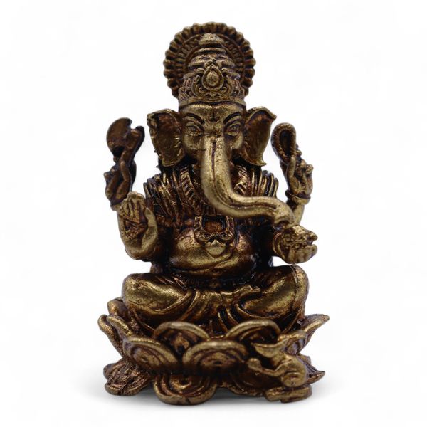 Dioses Miniatura de Latón - Ganesha (52 g),49 mm