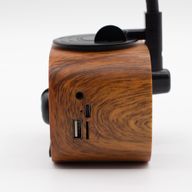 Mini Altavoz de Gramófono retro - Bluetooth y radio FM - 5 vatios x 1