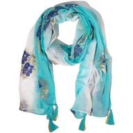 Nomad Sari  - Pareo -  180x50cm - Aqua Fish - Turquesa