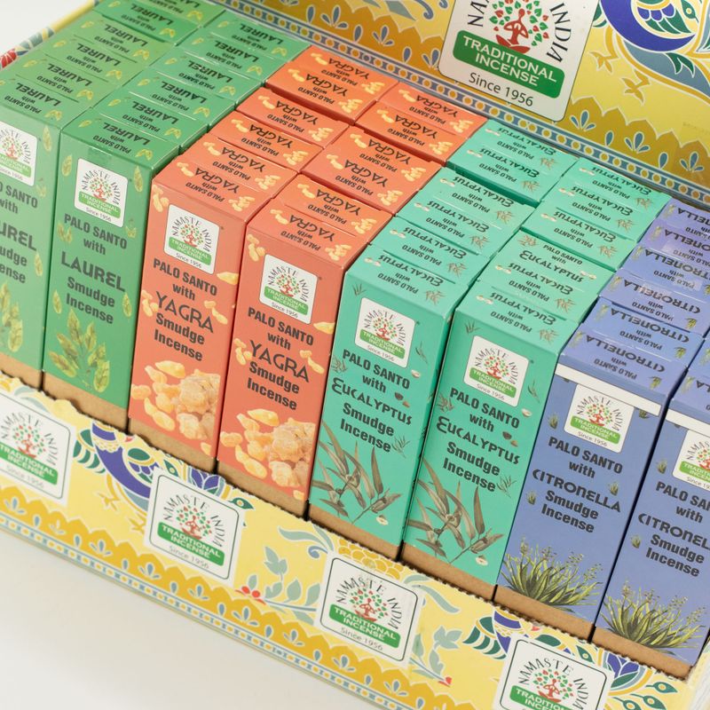 Pack de Inicio: Incienso  inspirado en la Tierra (4 x 12 fragancias) (05-08)