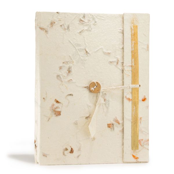 Cuaderno Grande Lokta - Flores Mixtas Lokta