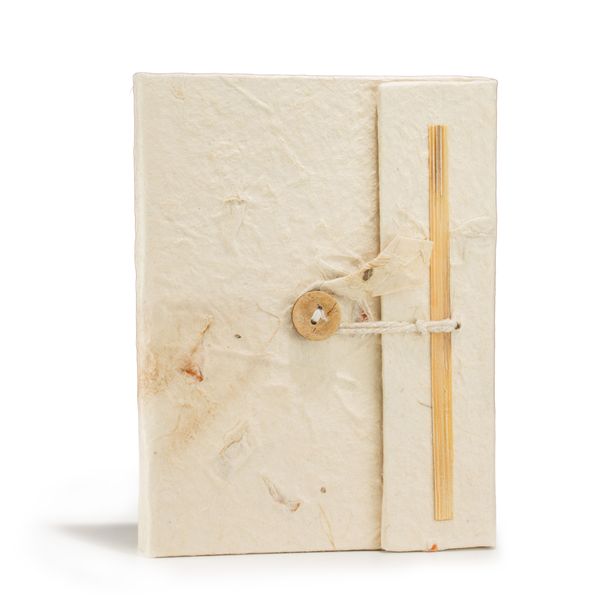 Cuaderno Mediano Lokta - Flores Mixtas Lokta
