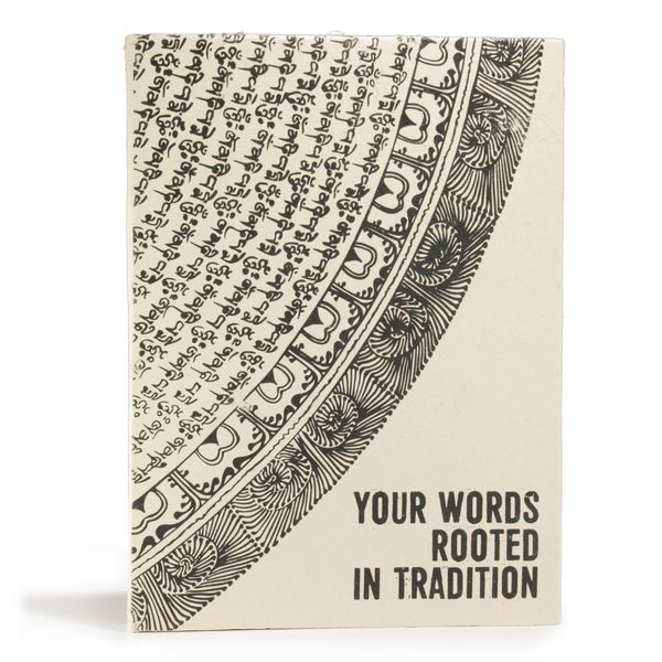 Cuaderno Grande Lokta - Tus palabras con raíces en la tradición