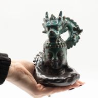 Quemador de Incienso de Reflujo - Dragón sobre Buda
