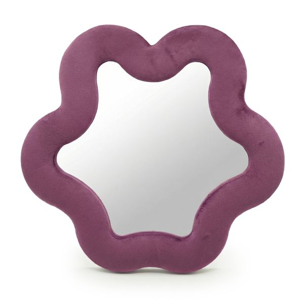 Espejo Suave y Ondulado - Estrella - Malva - 33 x 231 x 2,3 cm