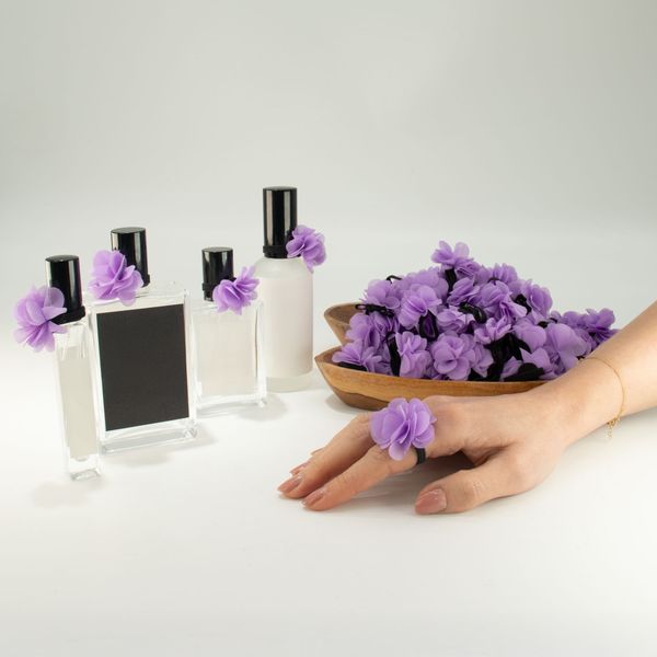 Anillos Difusores de Gasa - Lavanda