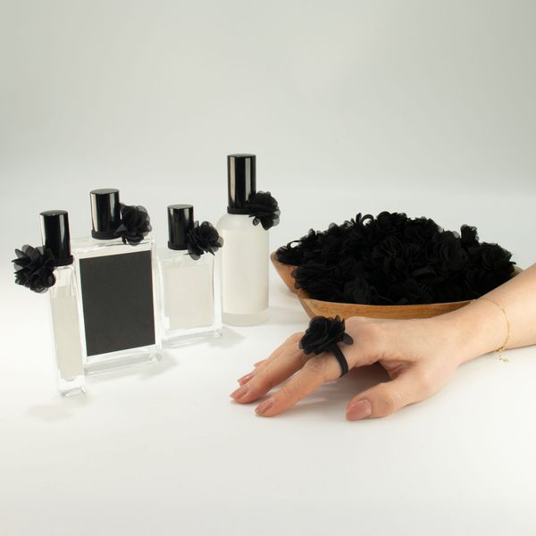 Anillos Difusores de Gasa - Negro