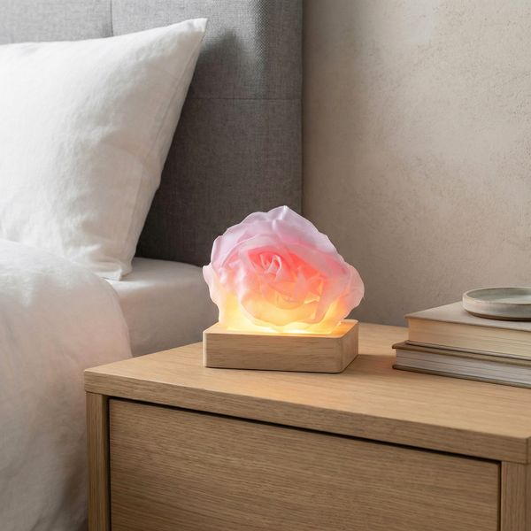 Soporte LED de madera