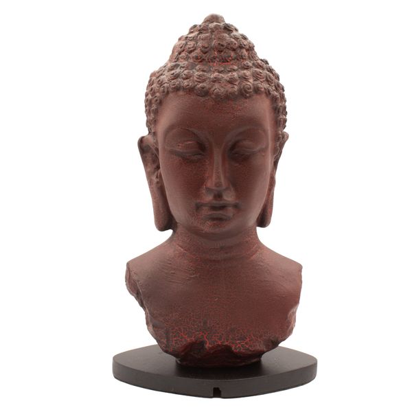 Lámpara con busto de Buda Molton Lava - Soporte oval