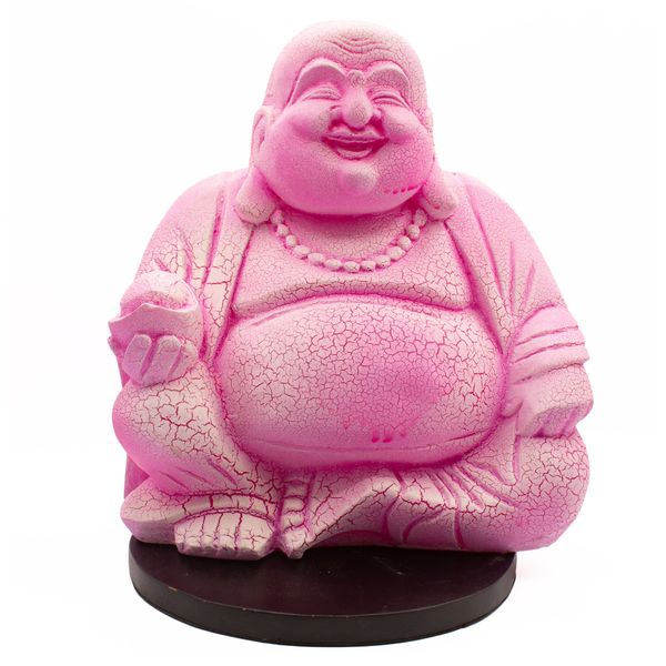 Lámpara del Buda sonriente - Fruta del dragón - Base redonda