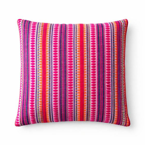 Funda de Cojín Clásico - Rayas neón - 45x45 cm