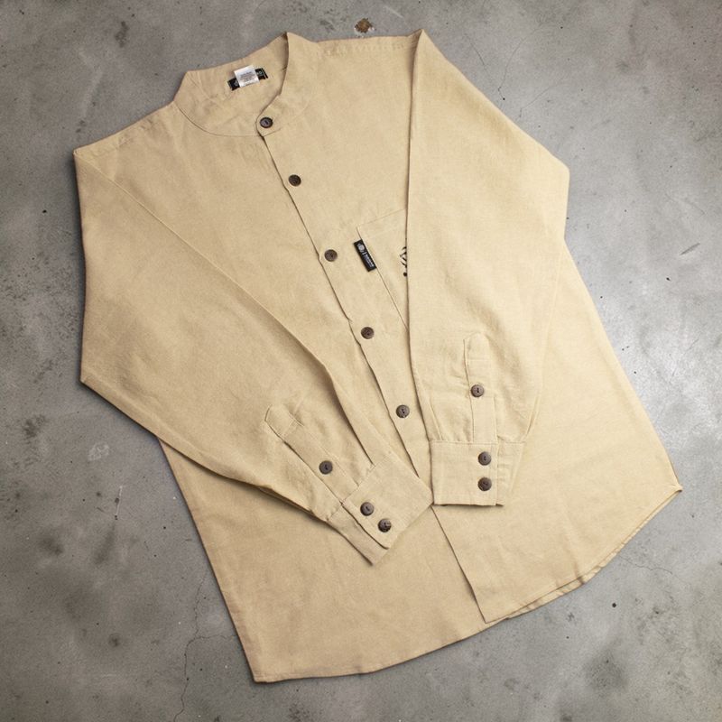 Nomad Sari Katmandú Camisa - Piedra - Mediano