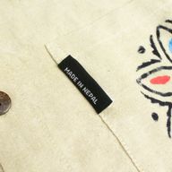 Nomad Sari Katmandú Camisa - Piedra - Mediano