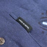 Nomad Sari Kathmandu Camisa - Índigo - Mediano