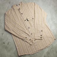 Nomad Sari Grandad Shirt - Marrón beige - Mediano