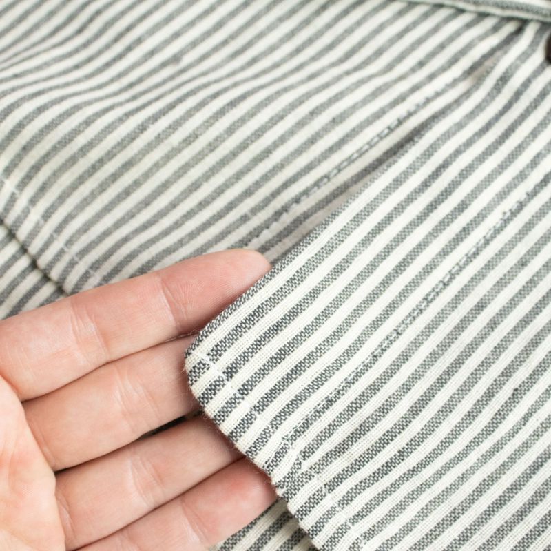 Nomad Sari Grandad Shirt - Gris piedra - Mediano