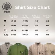 Nomad Sari Kathmandu Shirt - Verde bosque - Mediano