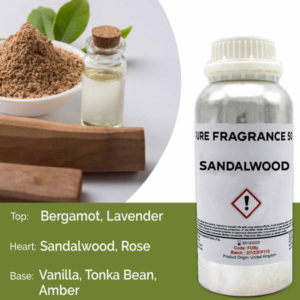 Aceite de Fragancia 500ml  - Sándalo