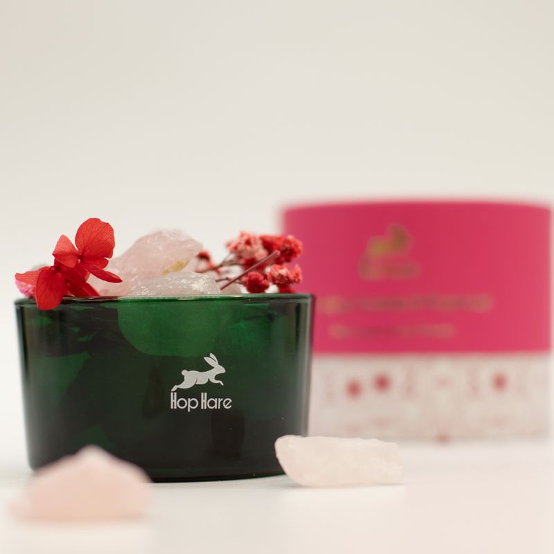 Hop Hare Cristales difusores y conjunto floral - Los Amantes