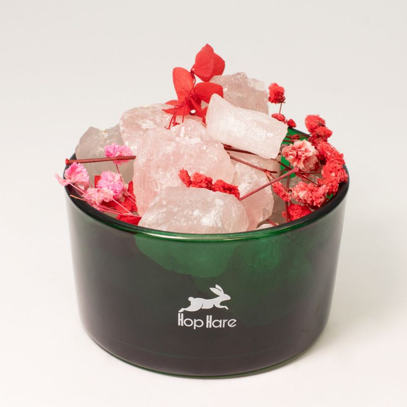 Hop Hare Cristales difusores y conjunto floral - Los Amantes