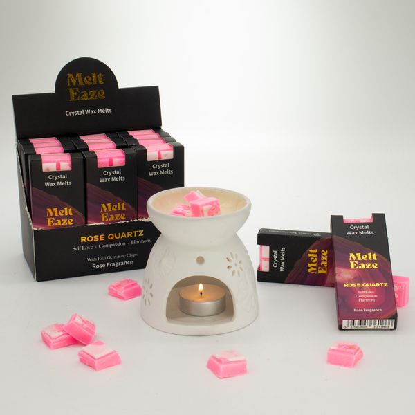 Cera para fundir Melt Eaze, 50 g - Rosa