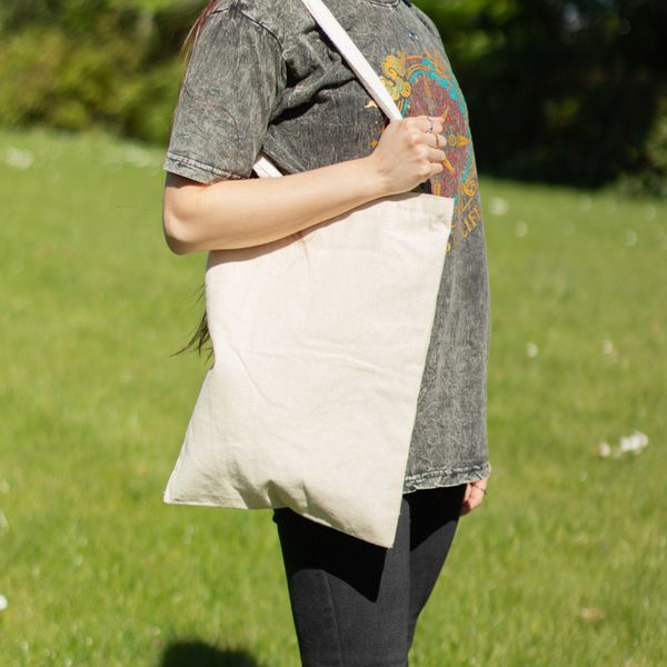Bolso Tote de Iconic Toni - Sin impresión (41x31cm) - Natural 10oz