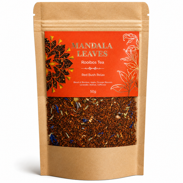 Té Mandala Leaves - Red Bush Relax 50g