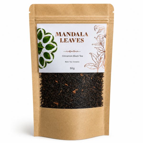 Té Mandala Leaves - Té Negro Canela Ecologico 50g