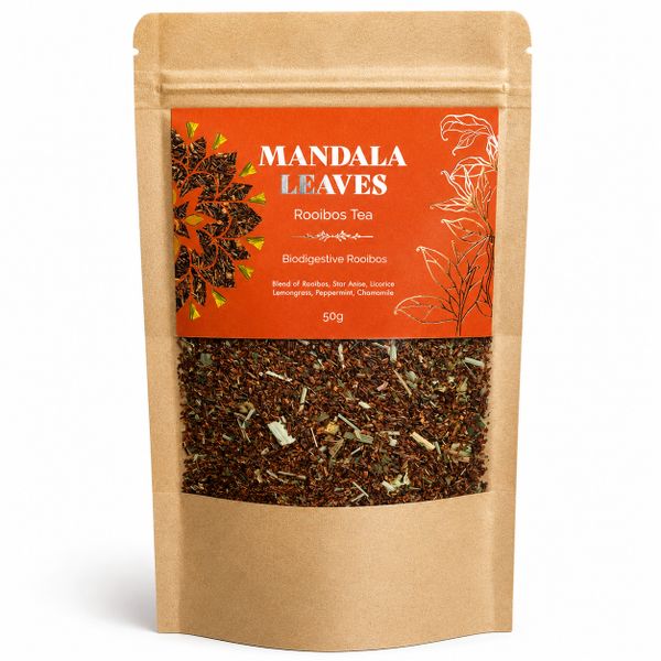 Infusión Mandala Leaves - Rooibos Biodigesto 50g