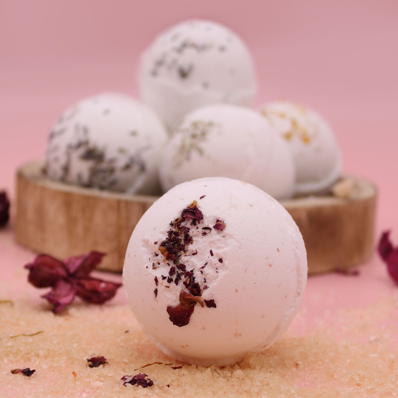 Bombas de baño de sal del Himalaya
