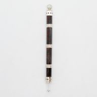 Varita de Energía Extralarga - Jaspe Mágico - Punta de Bola de Cristal - 26 cm