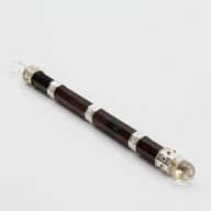 Varita de Energía Extralarga - Jaspe Mágico - Punta de Bola de Cristal - 26 cm