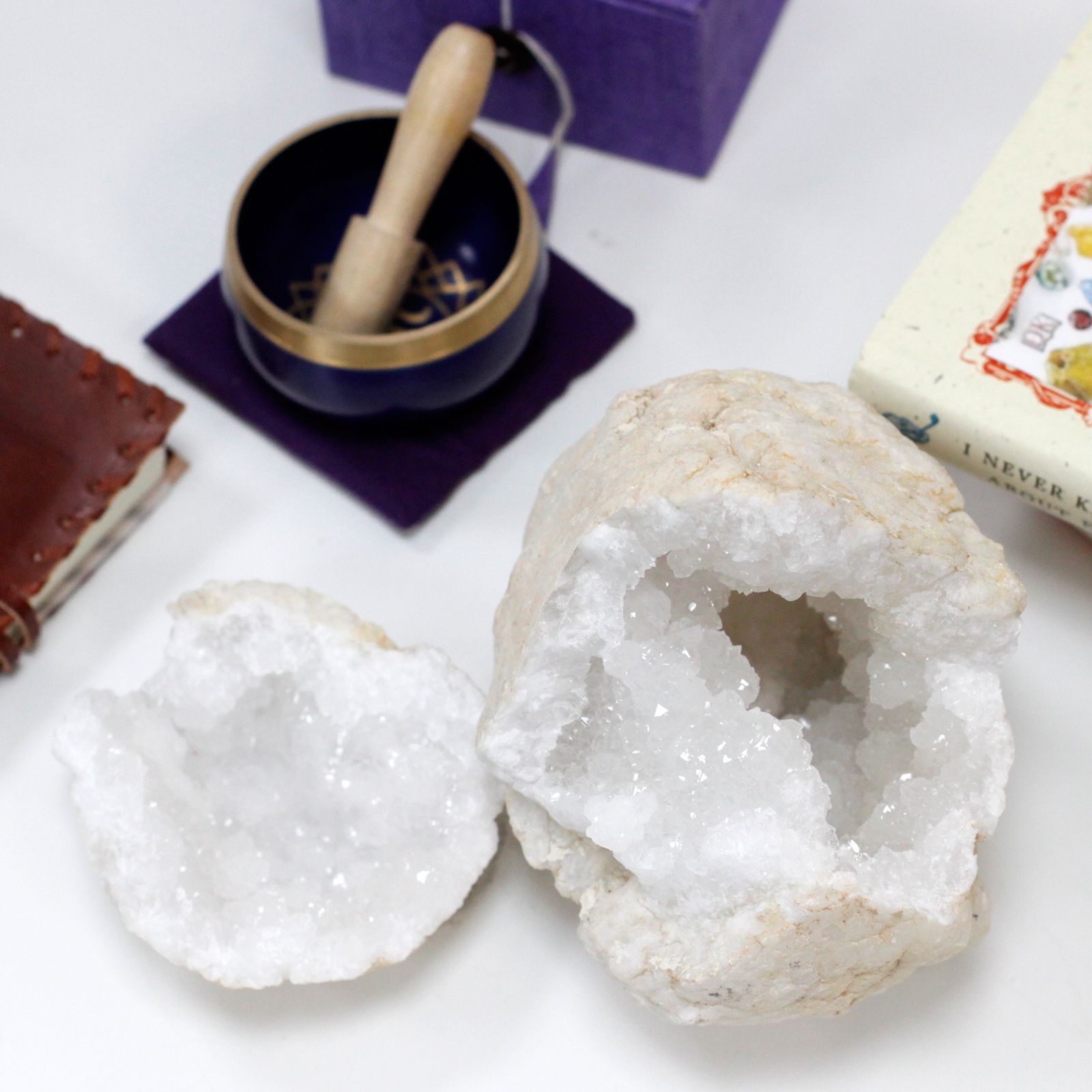 Piedras Geodas de Calcita