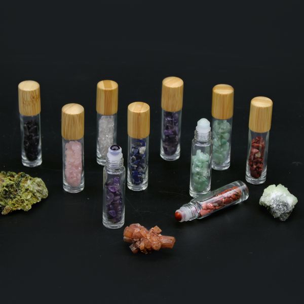 Botellas Roll-on con gemas 10ml
