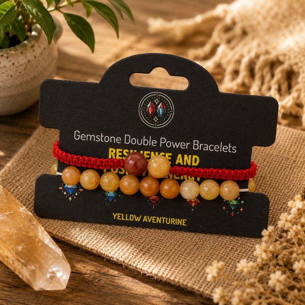 Pulseras de Piedras Preciosas Doble Poder