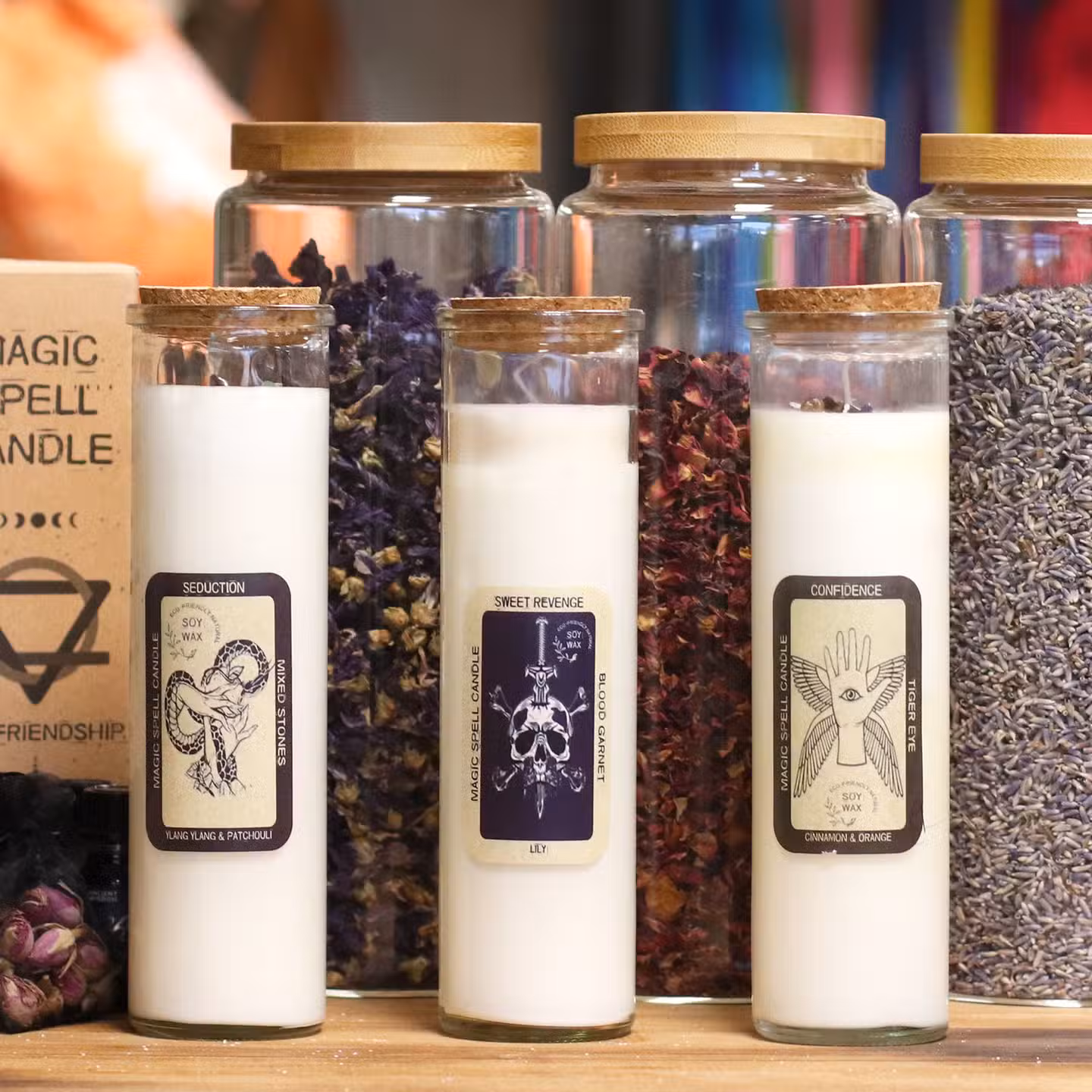 Velas para hechizos
