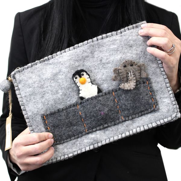 Bolsa con Marioneta de Dedo