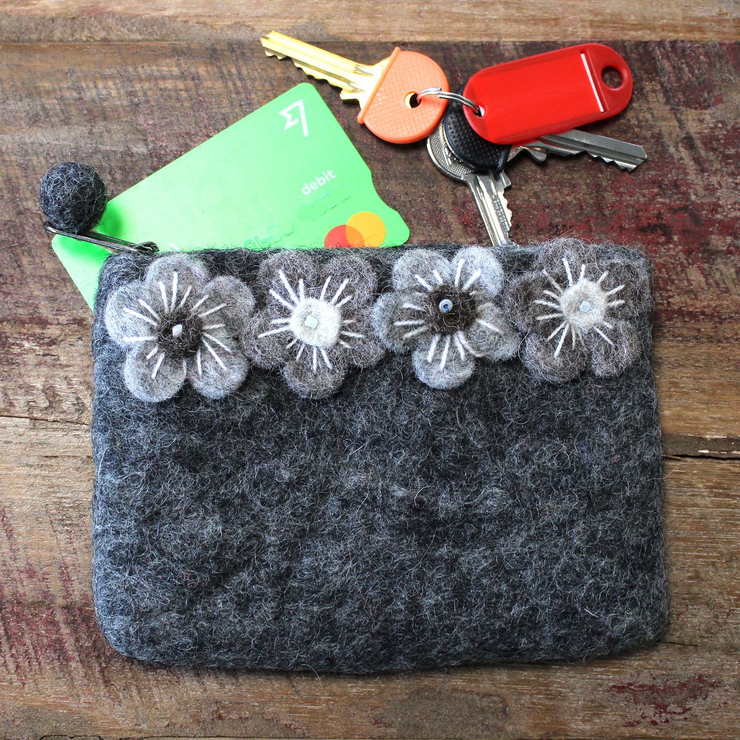 Estuche de Fieltro Natural