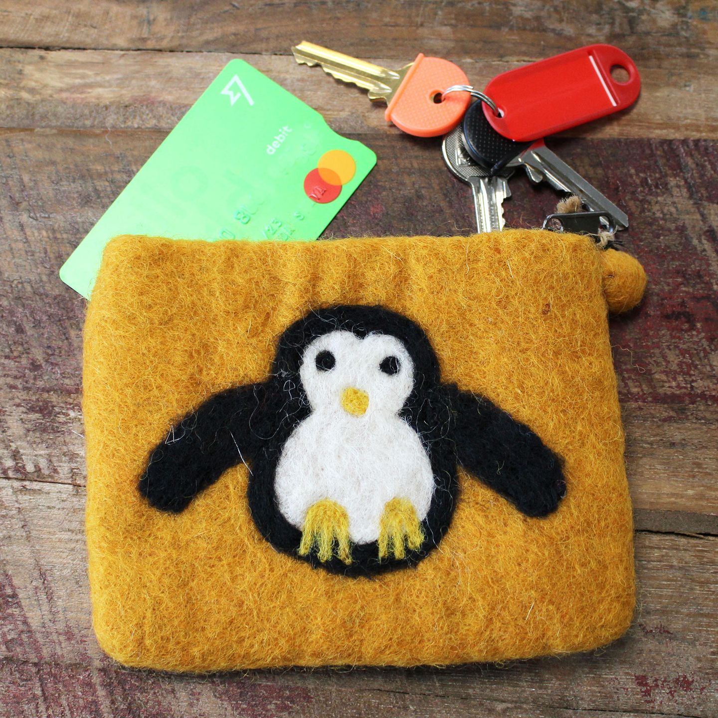 Estuche de Fieltro Natural