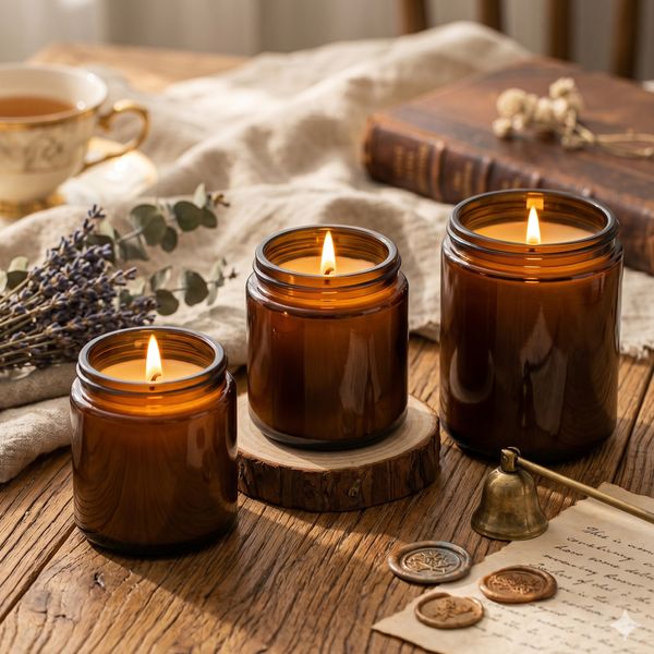 Velas de Aromaterapia sin Etiqueta